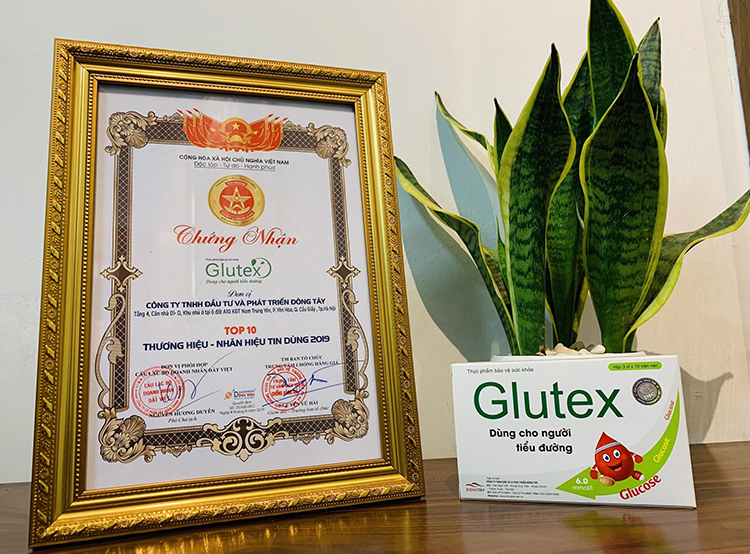 Glutex - Top 10 Thương hiệu, nhãn hiệu tin dùng năm 2019